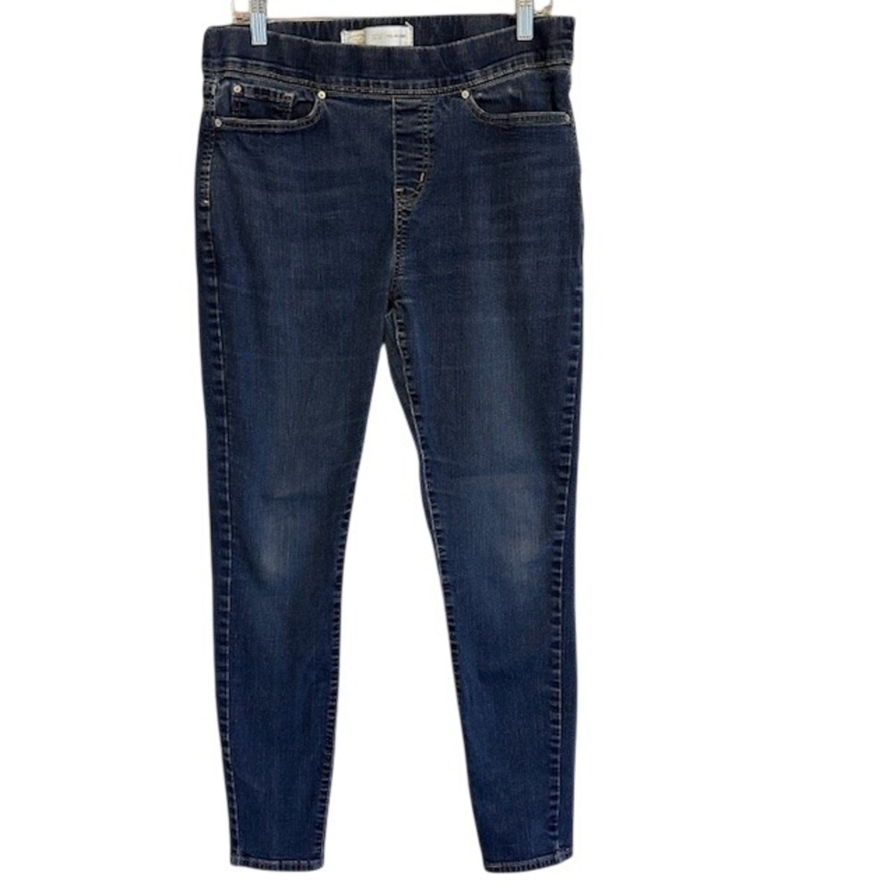 Signature by Levi Strauss Women's Totally Shaping Pull On Skinny Jeans 16 Long‎